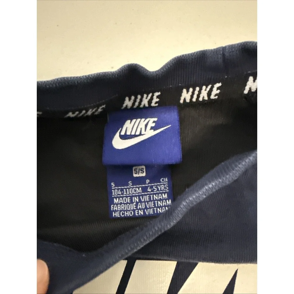 Vintage Boys Nike Blue Tag Sweatshirt‎ Blue 5/S
